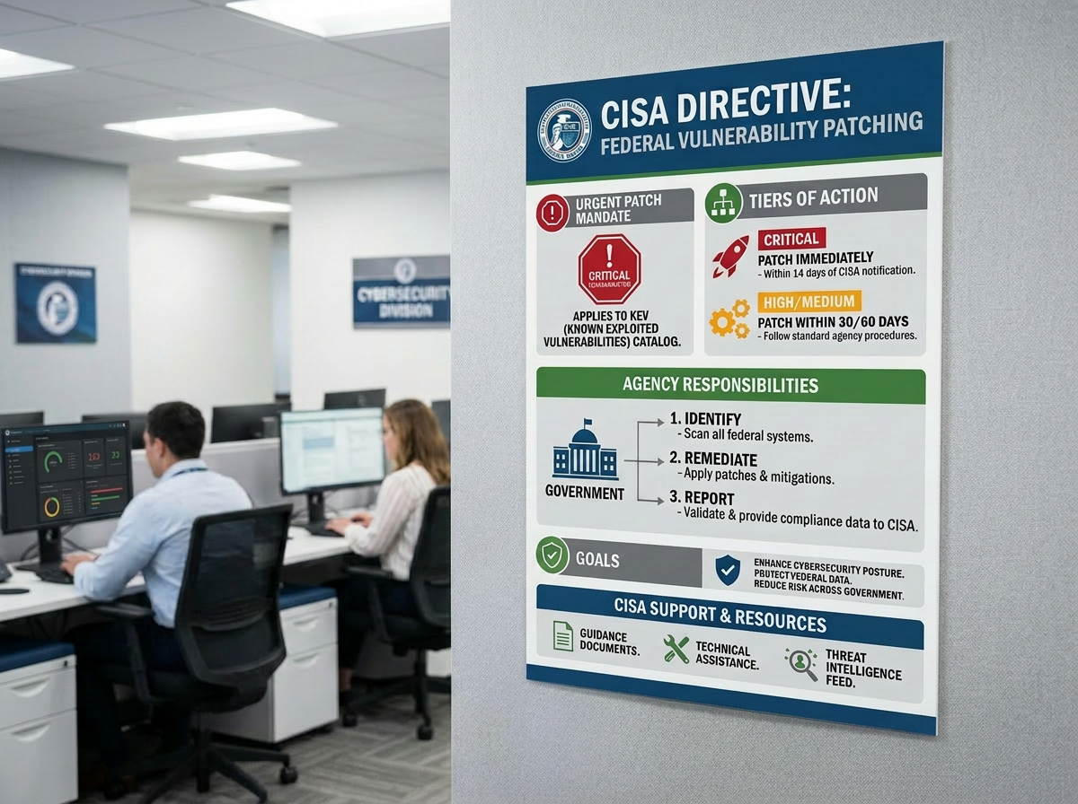 CISA Directs Federal Agencies to Prioritize Vulnerability Patching with New Directive